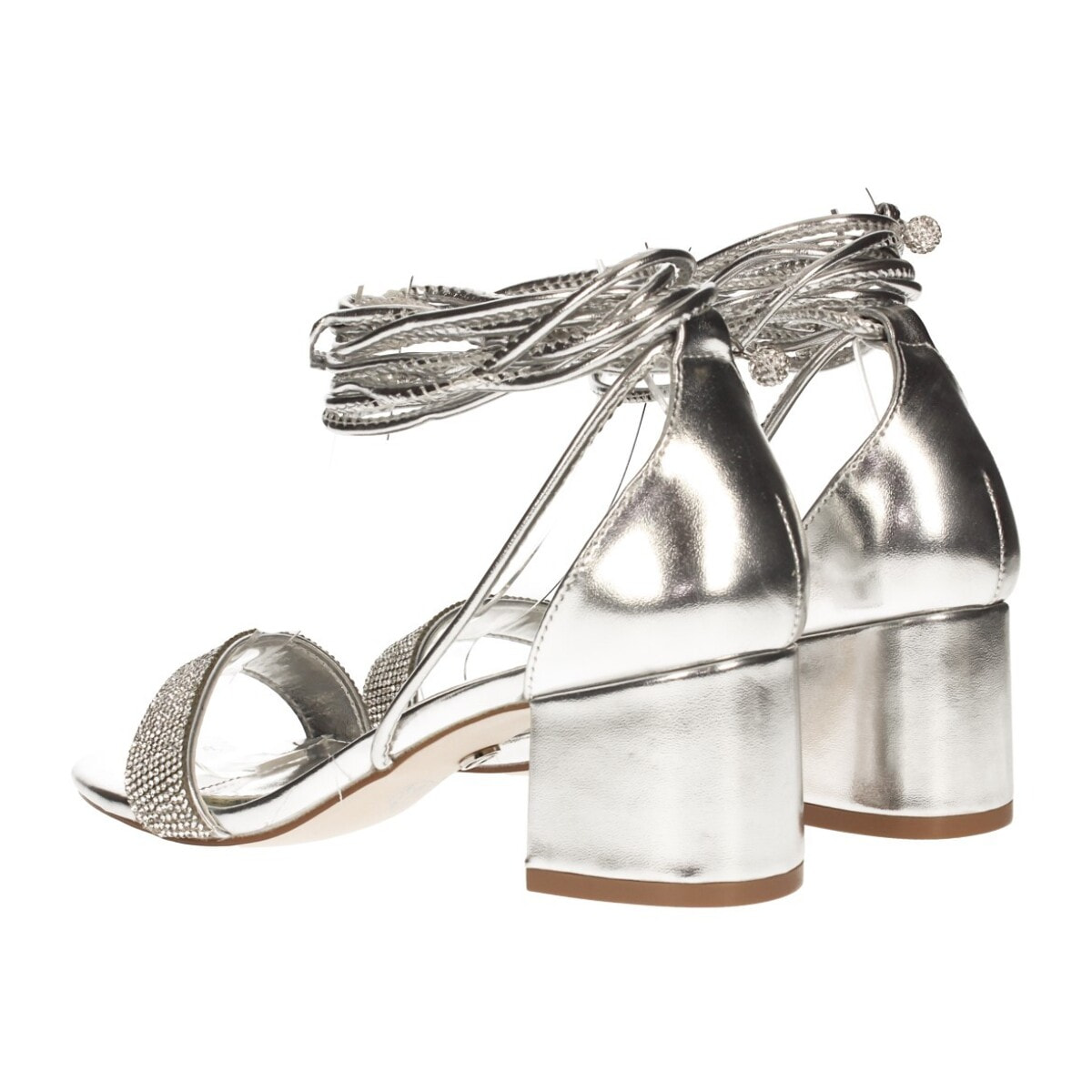 Sandali Donna Tata Italia Argentato