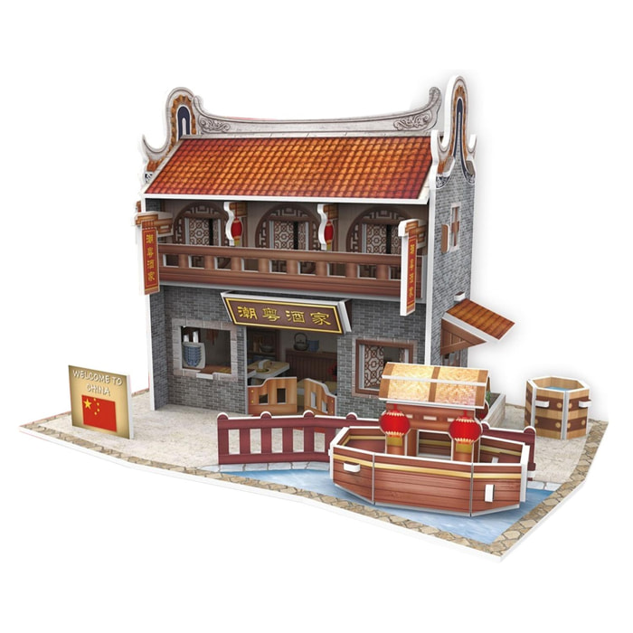 Puzzle 3D WORLD STYLE CHINA Restuarante tradicional