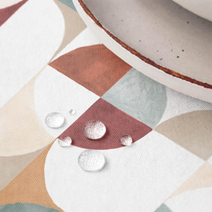 Nappe imprimée anti-taches NAGORE MULTICOLORE