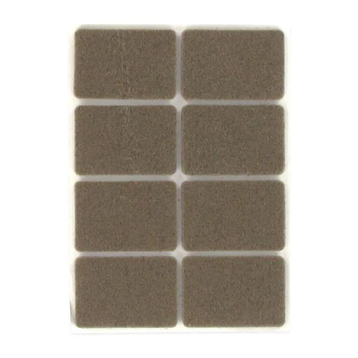 Lot de 8 patins de chaise en feutre Fackelmann