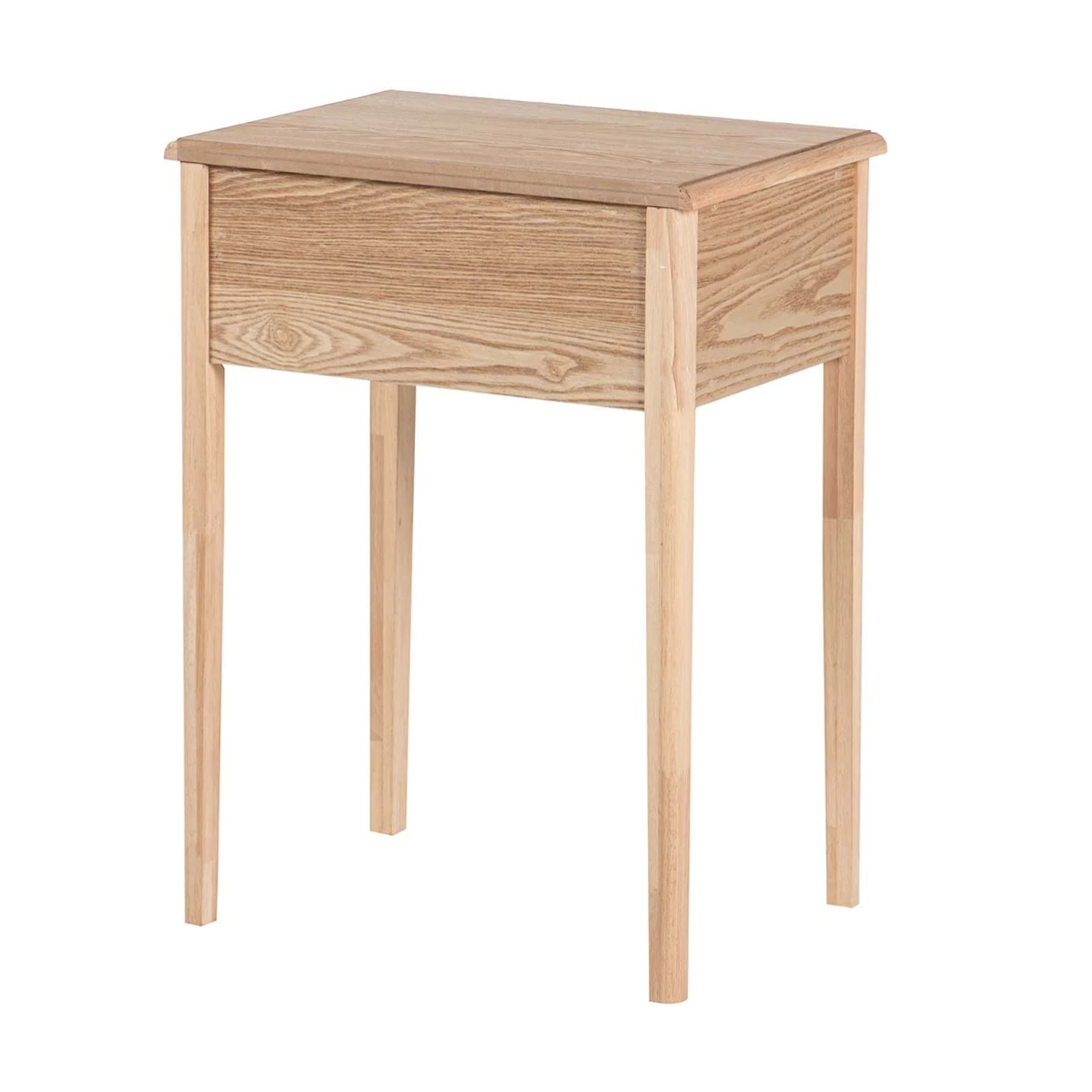 Mesita De Noche Mdf Marron 48x35x65 Cm