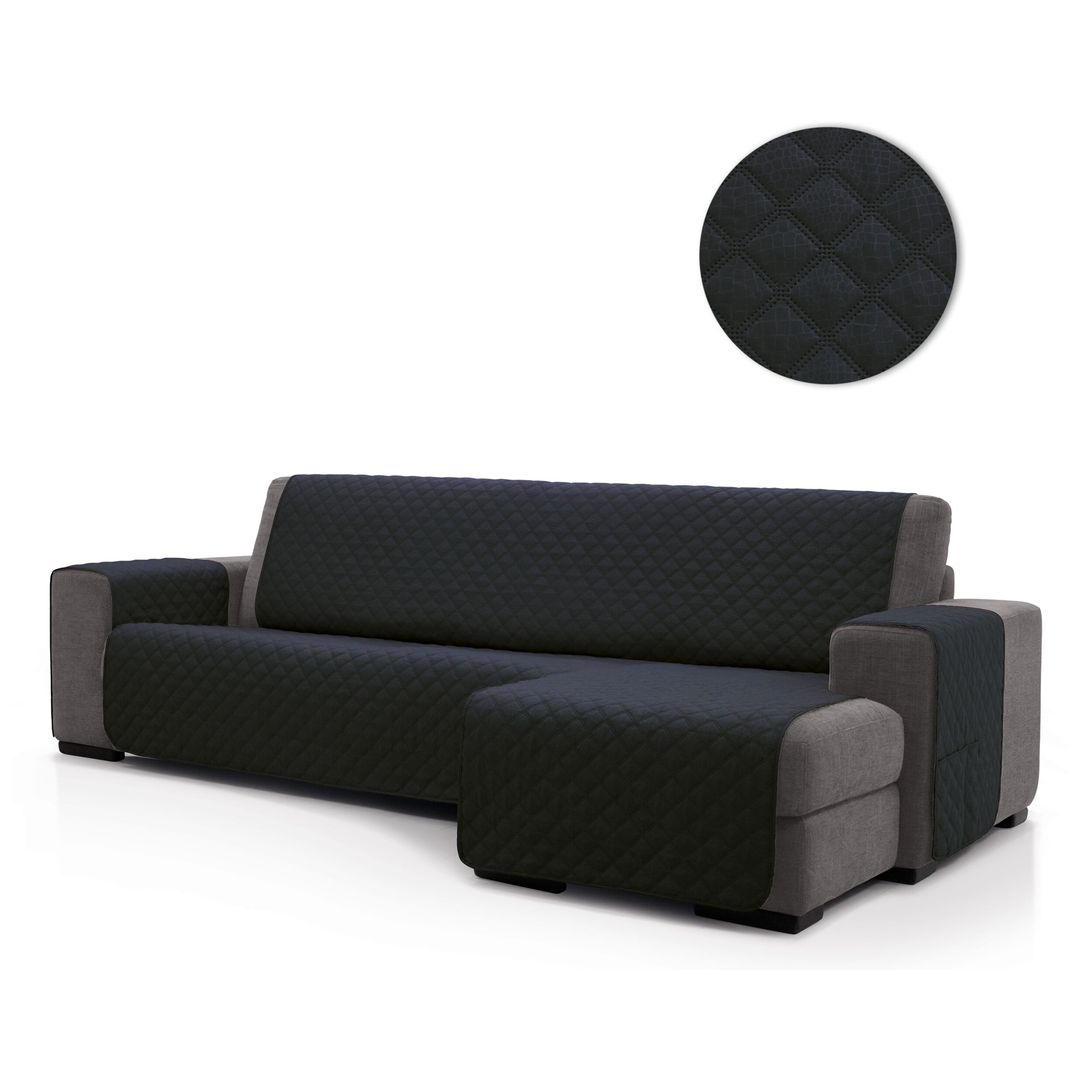 Cubre Sofá ACOLCHADO Chaise Longue modelo JENNY
