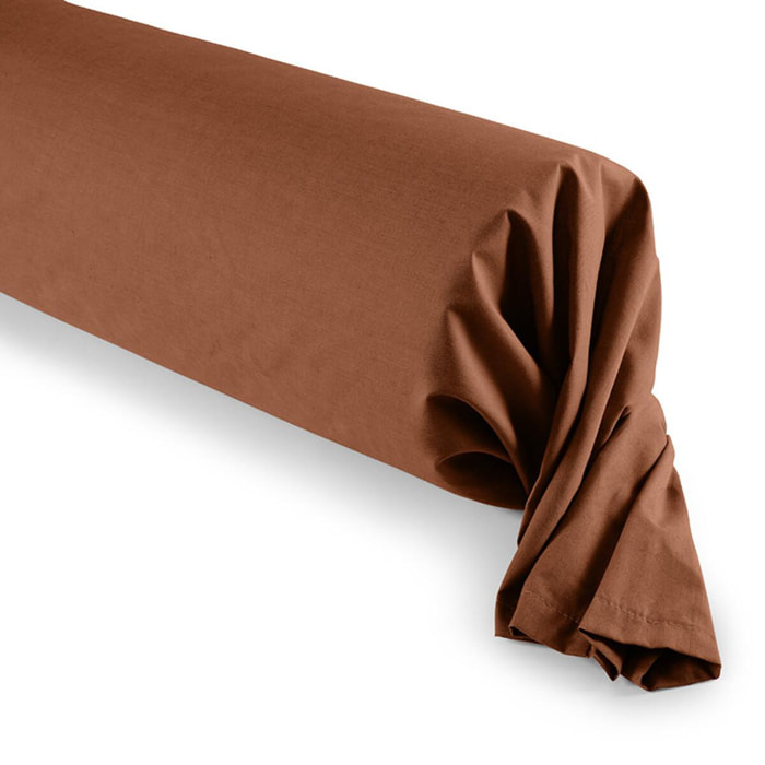 Taie de traversin 45 x 185 cm ''Prémium'' - Couleur: Prémium Paprika