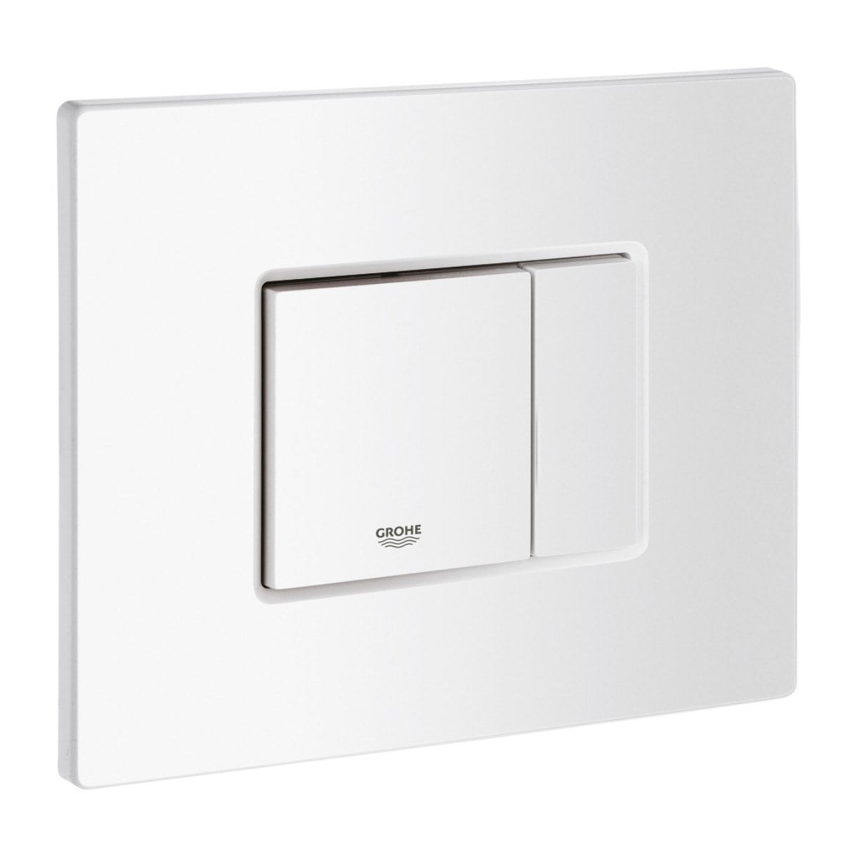 Plaque de commande wc Skate Cosmopolitan, Blanc alpin