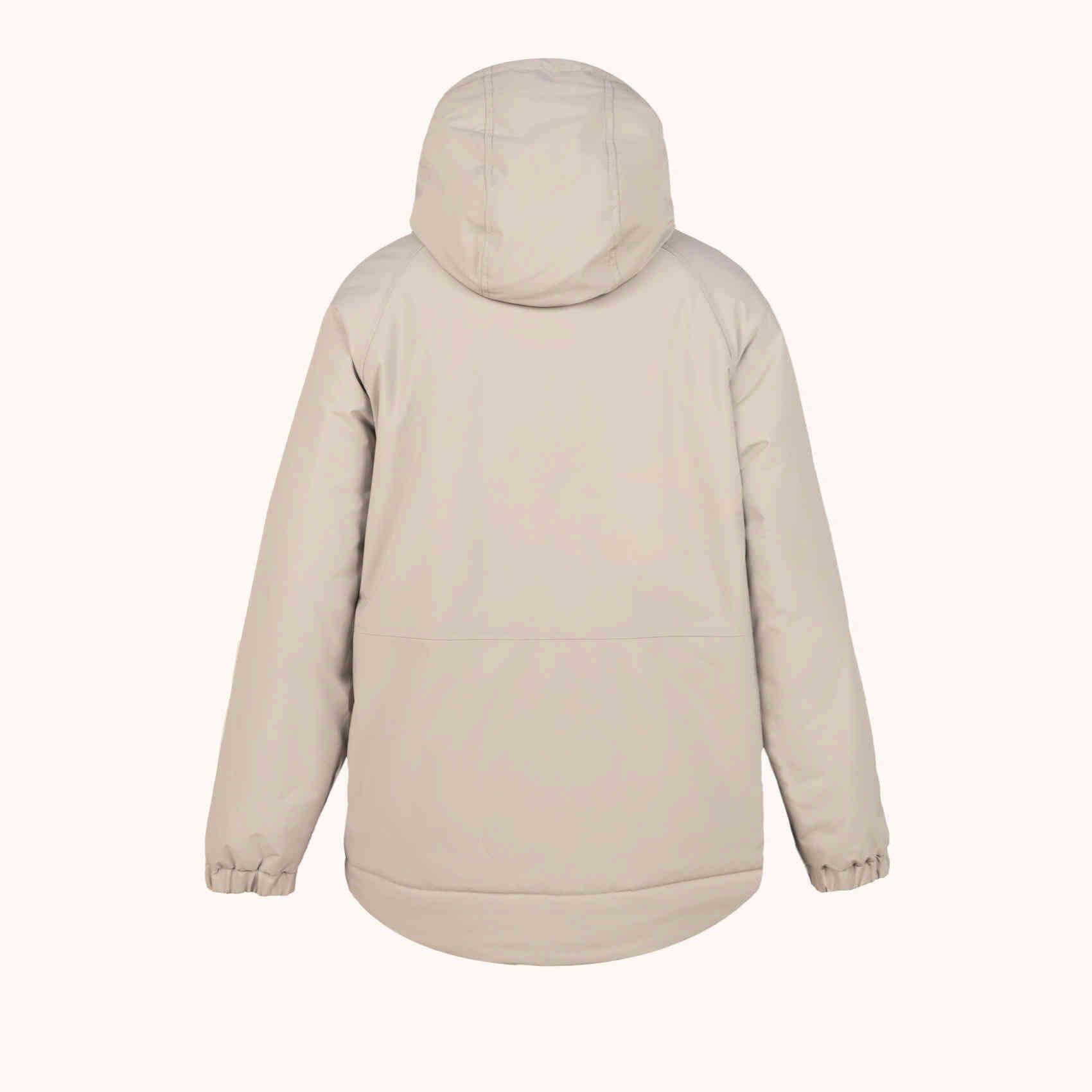Chaqueta MUNICH lift casual de polyester camel.