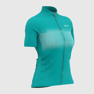 Cloe Women's Short Sleeve Jersey - Acqua - Acqua