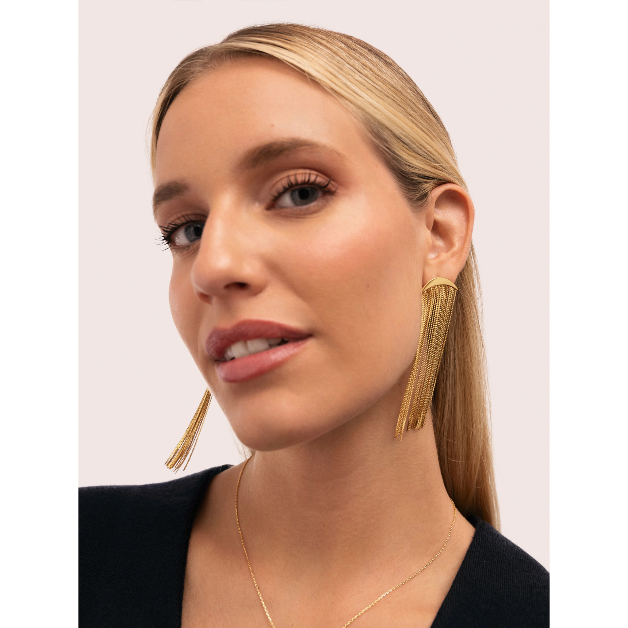 Pendientes Cleopatra Acero Baño Oro