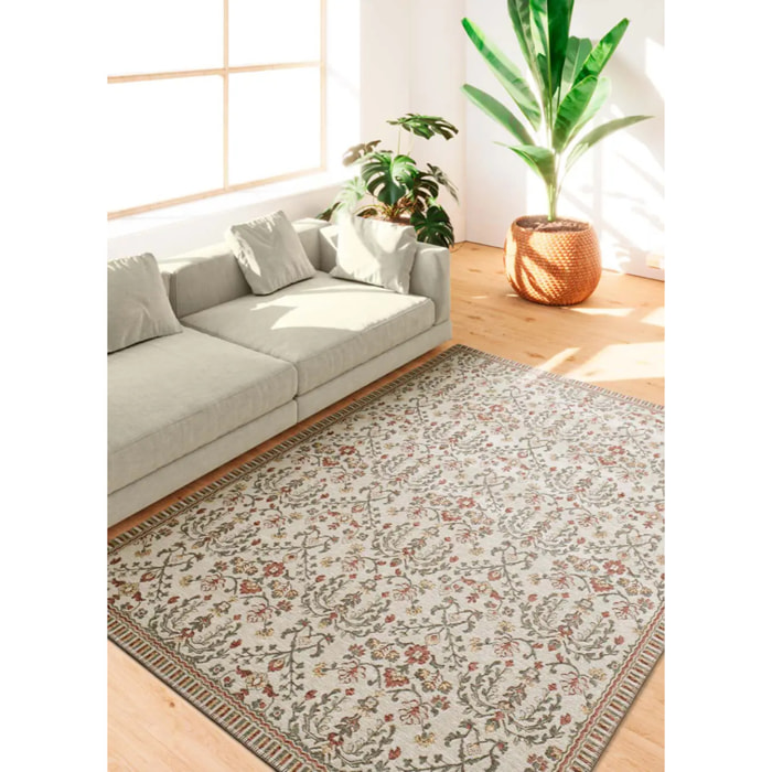 LUA Alfombra de exterior vintage multicolor, varias medidas disponibles.