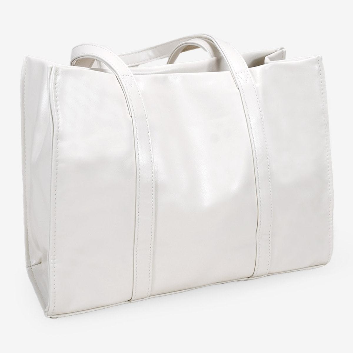 Bolso de hombro piedra con cremallera