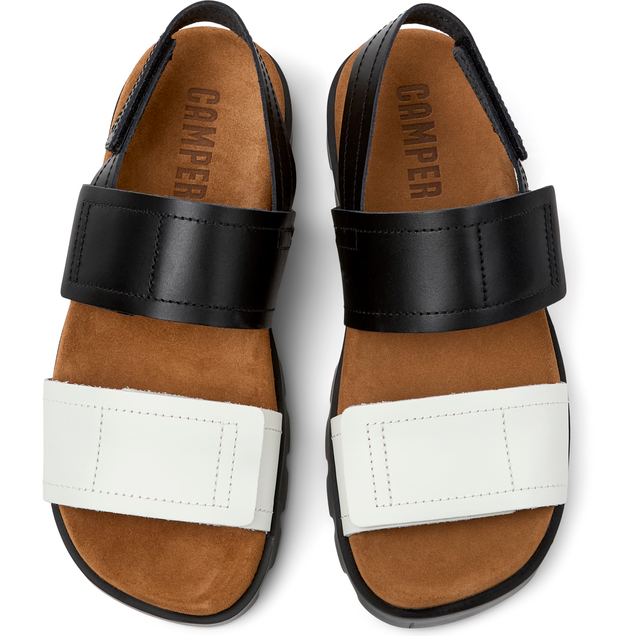 Sandalias - CAMPER Brutus Sandal - Multicolor - Cuero liso