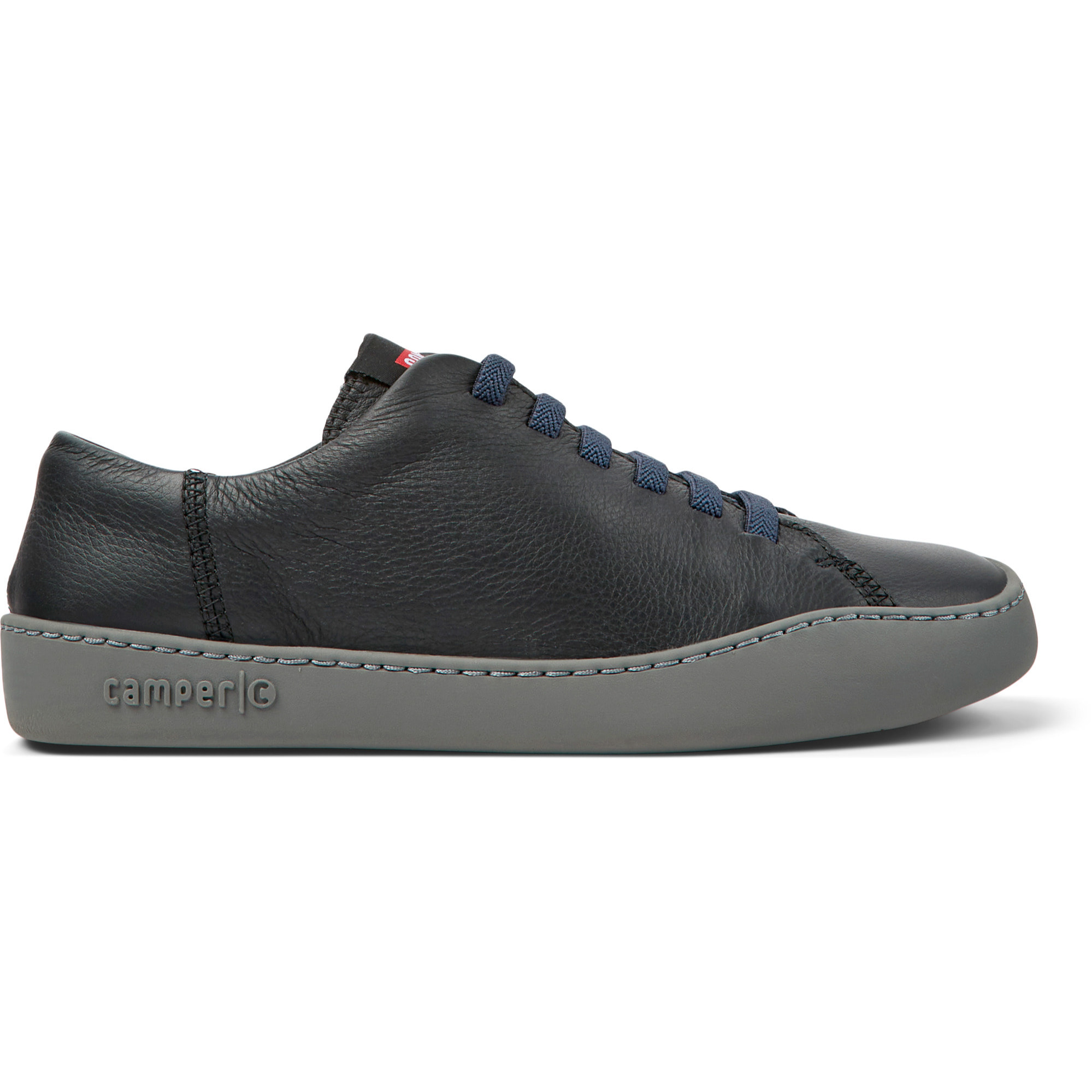 Sneakers - CAMPER Peu Touring - Nero - Pelle liscia