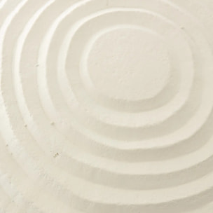 Objet déco d'extérieur Bili boule D42cm blanc