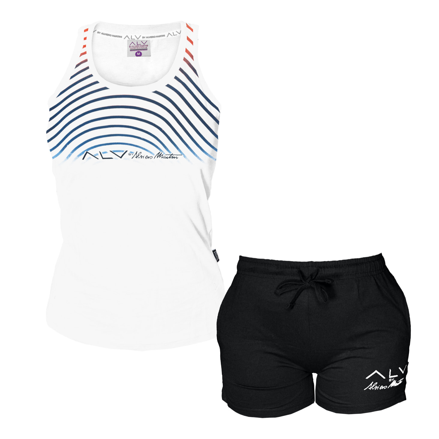 Completo Homewear Donna ALVIERO MARTINI Corto Cotone