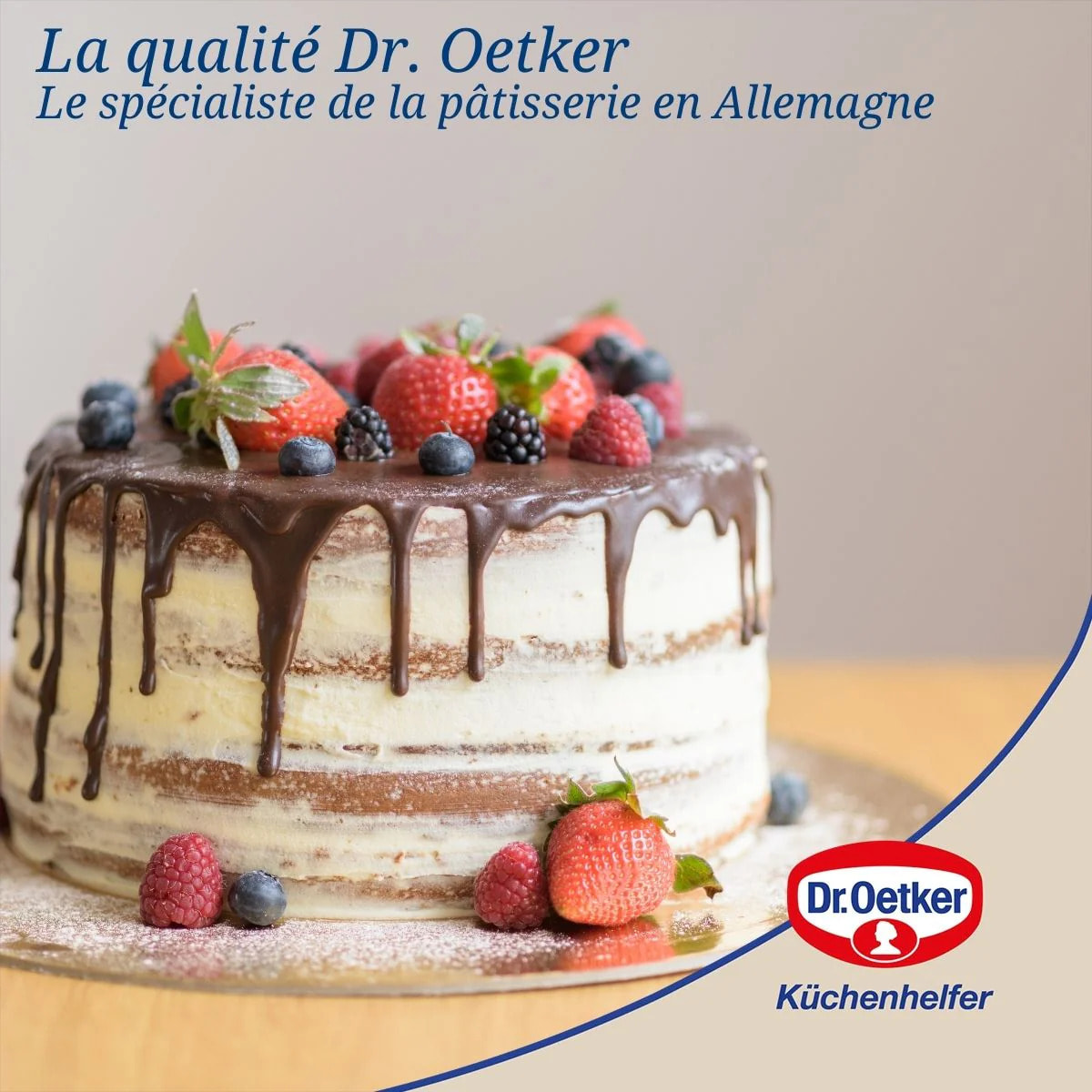 Ensemble de 2 Moules à cakes en silicone 24 cm Dr Oetker Flexxibel Love