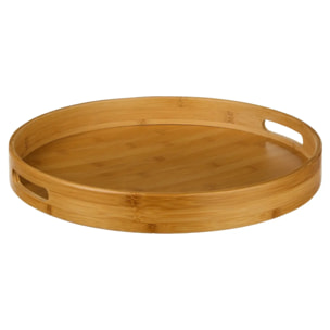 Plateau rond 40cm bambou
