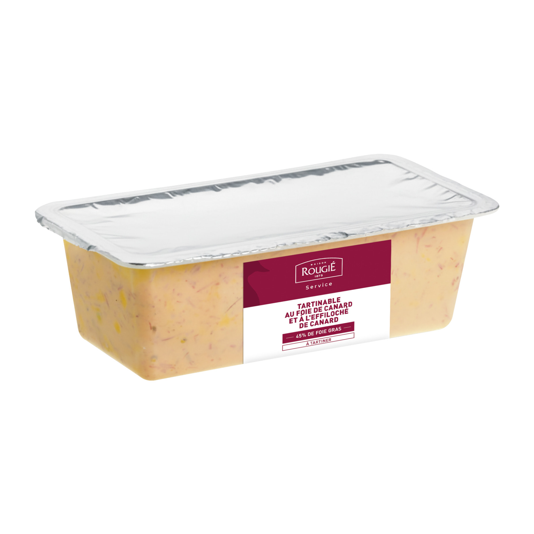 Alliance gourmande - spécialité de canard au foie de canard - 500g