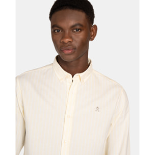 CAMISA SHORELINE STRIPED OXFORD