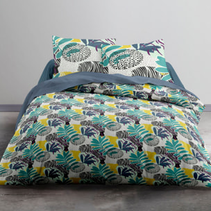 Parure housse de couette 100% coton 57fils ingraa