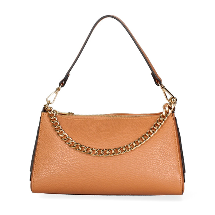 Borsa a mano da donna Made in Italy - Modello Seraphina Elite - 100% pelle - 26.0 x 14.0 x 12.0 cm