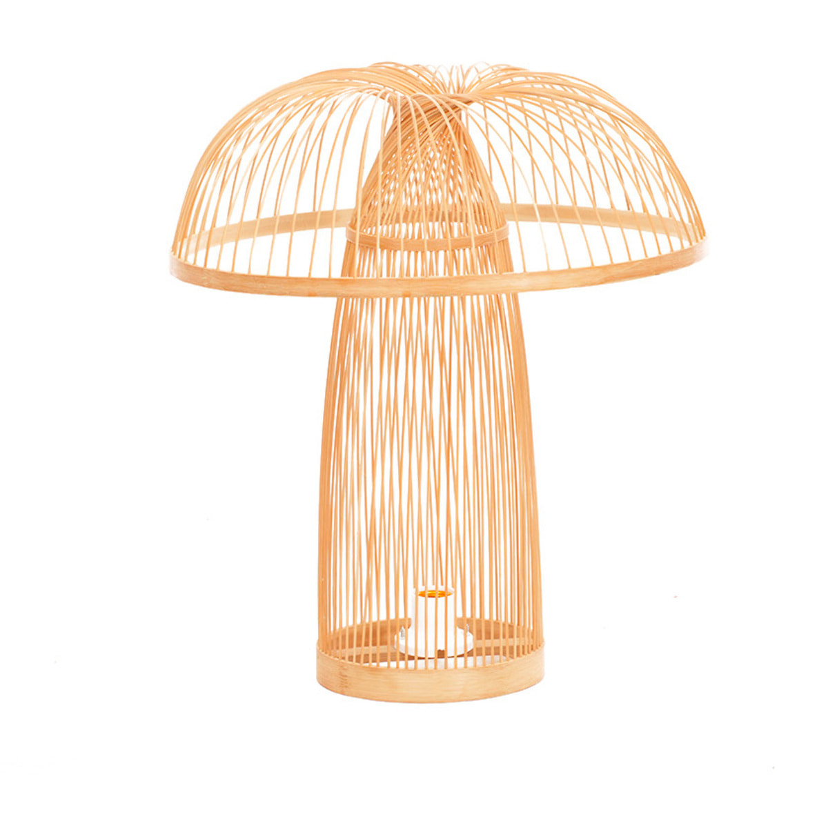 Lampe bambou naturel