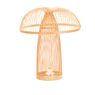 Lampe bambou naturel