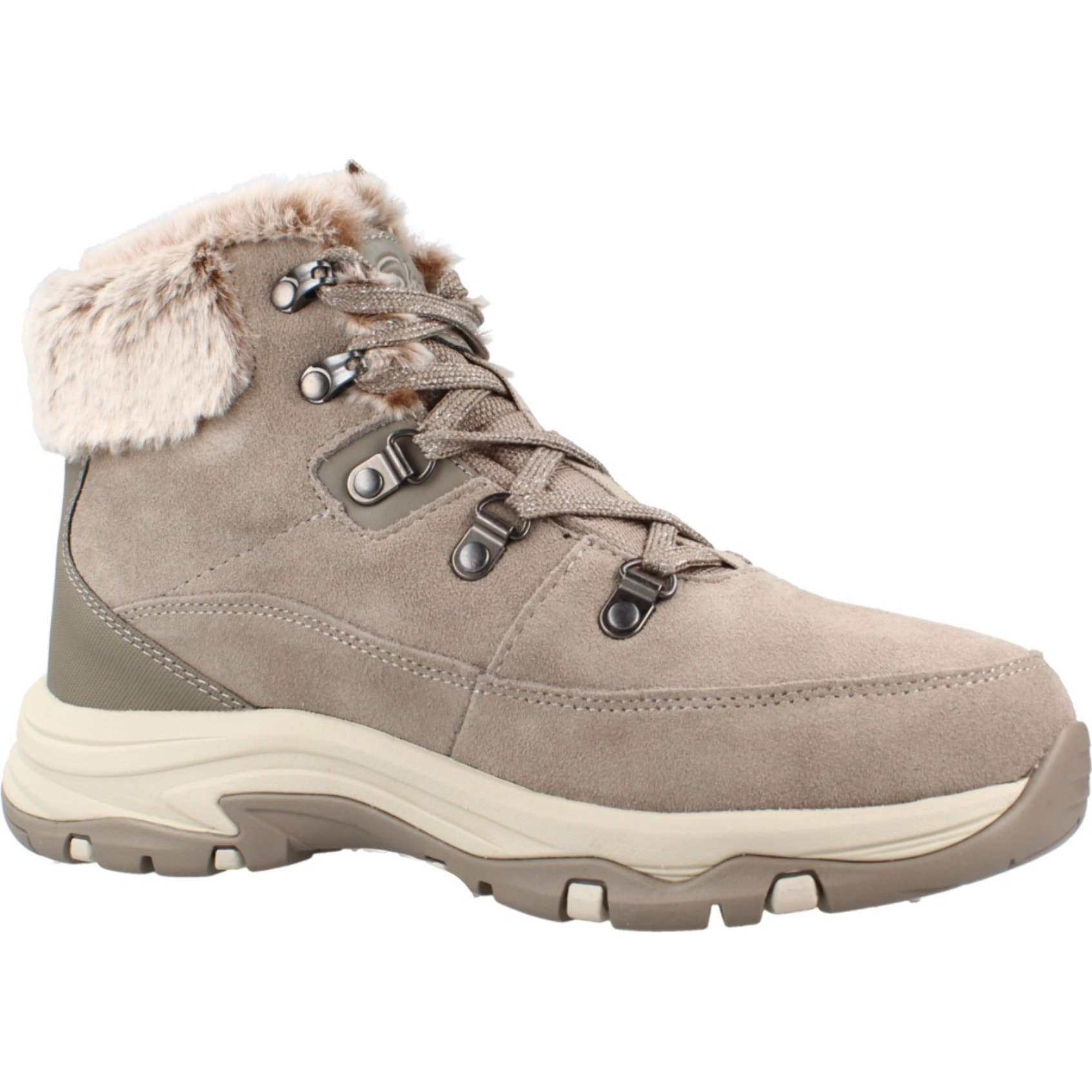 Botines Mujer Snow Worries Beis