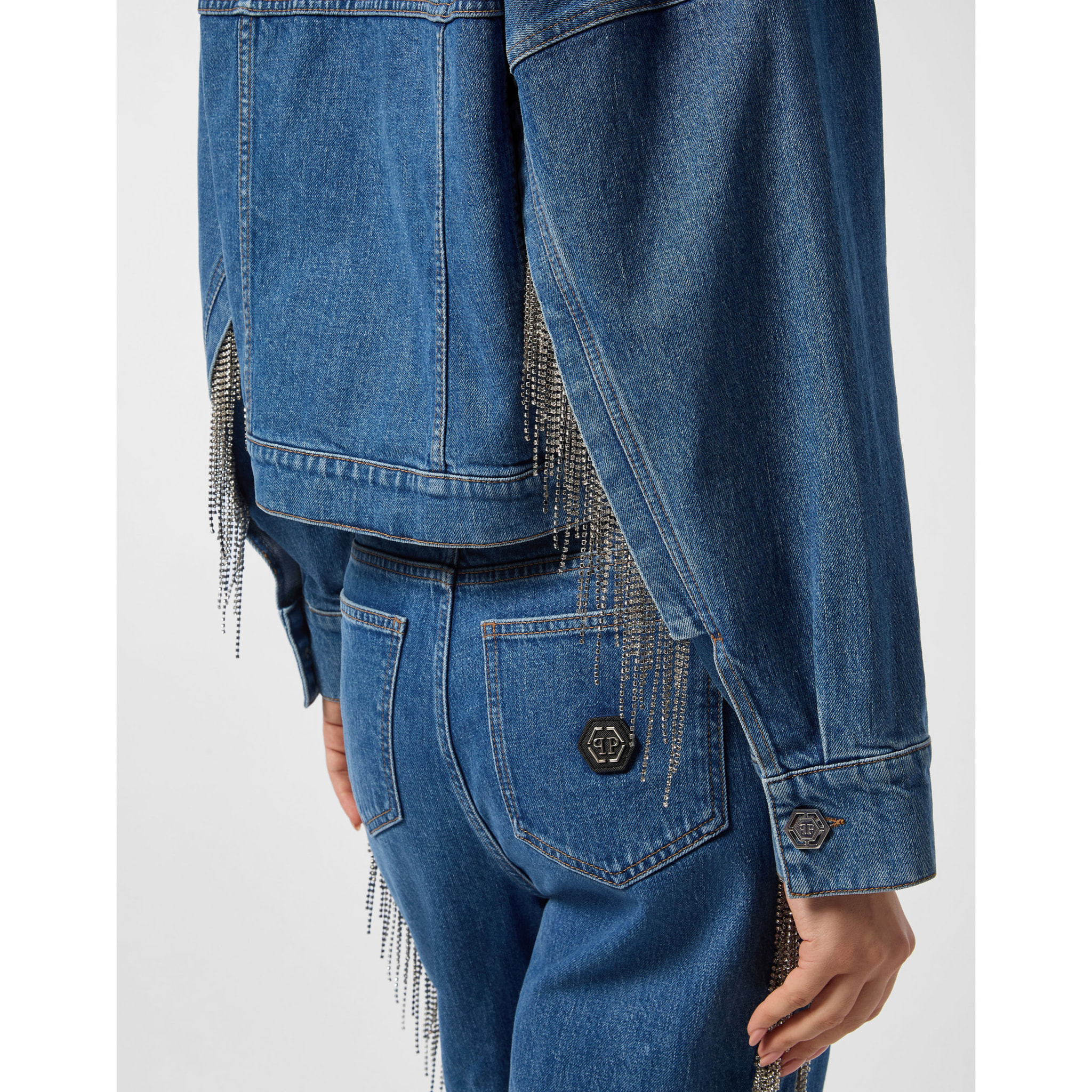 PHILIPP PLEIN Chaqueta vaquera