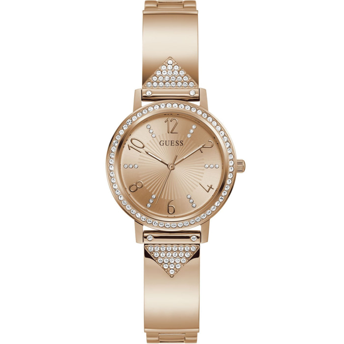 Guess Reloj Analógico De Cuarzo. Tri Luxe