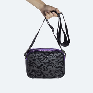 BLOCK CROSSBODY ZEBRA