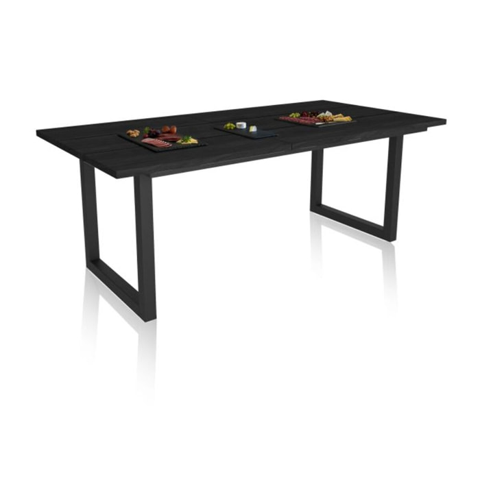 Mesa de comedor Altea 200 Negro