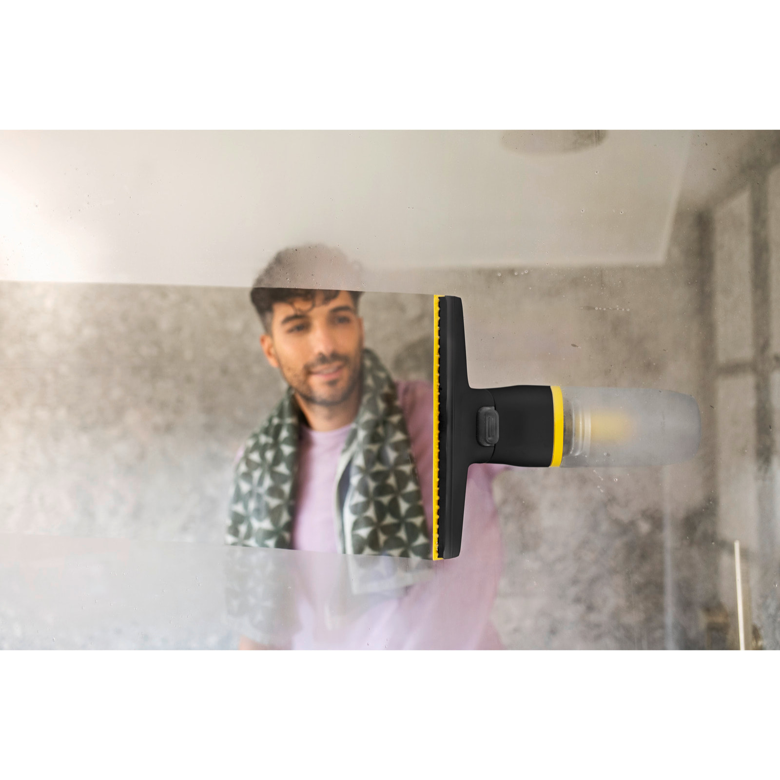 Nettoyeur de vitres Karcher WV 3 Comfort Precision+ Black - autonomie 105m² - détergent 1l - chargeur USB-C