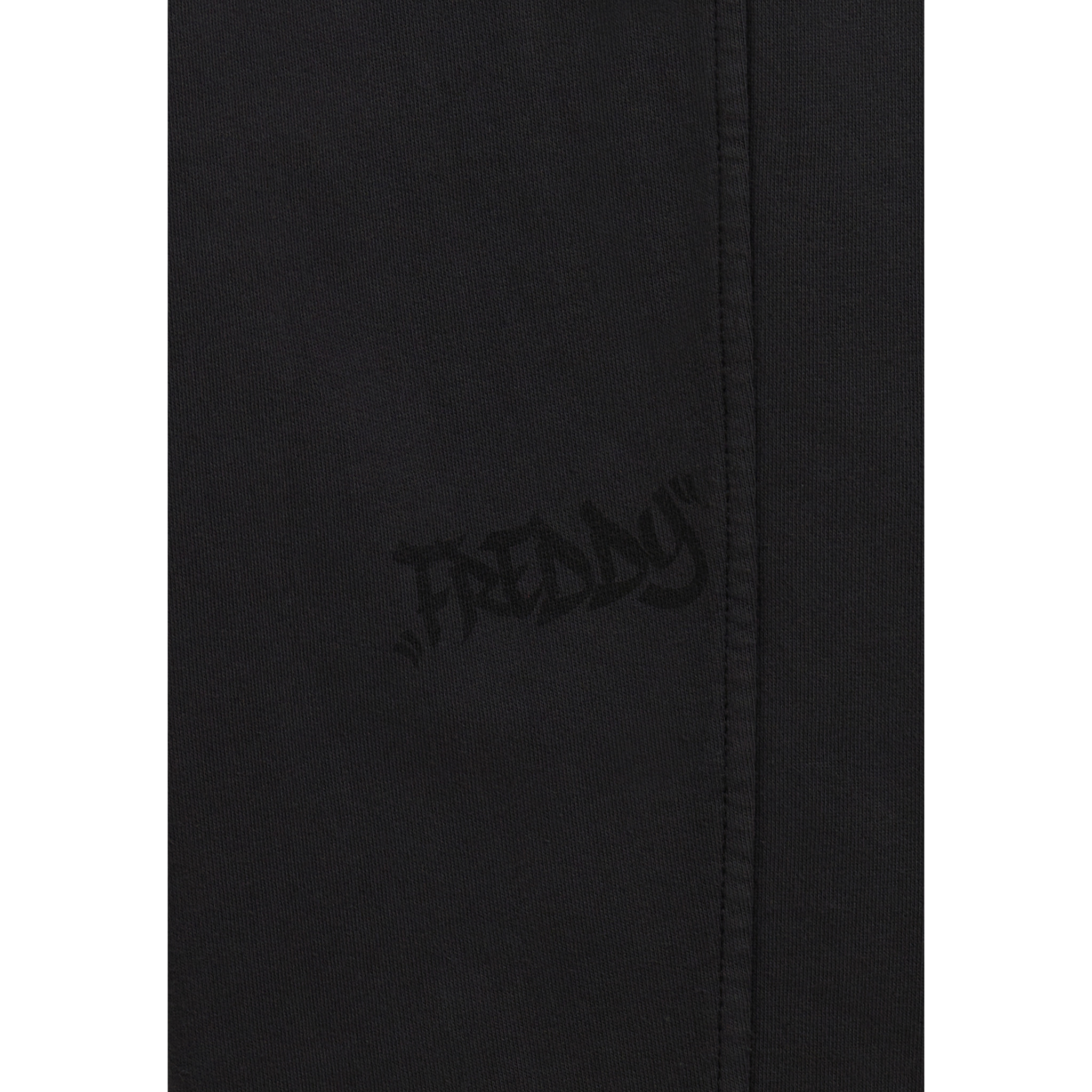 Pantaloni balloon in felpa con logo street art