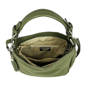 Bolso de hombro Cheval Firenze Annalisa Verde Militar