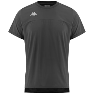Maglie gioco Kappa Uomo Kombat Run Fapi Grigio