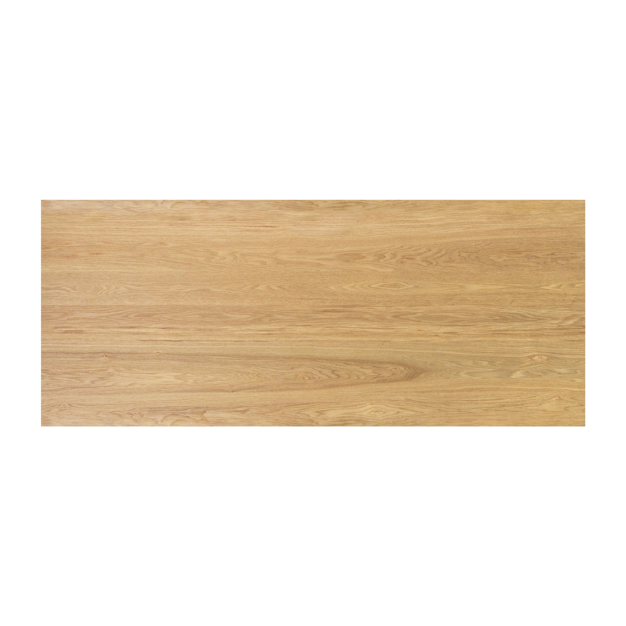 Bureau 1 tiroir et 3 niches en bois clair - Moka