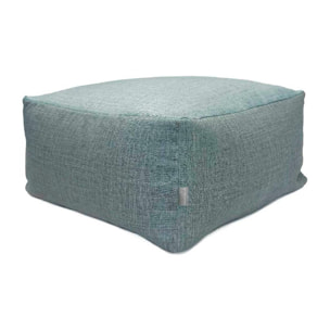 Puff desenfundable MAYA azul claro 50x50x25 cm. Disponible en varios colores