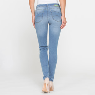 LEGG-JEANS DONNA ALOE in denim super stretch.