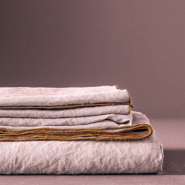 Nappe en métis lin et coton, DÉLICES DE MÉTIS
