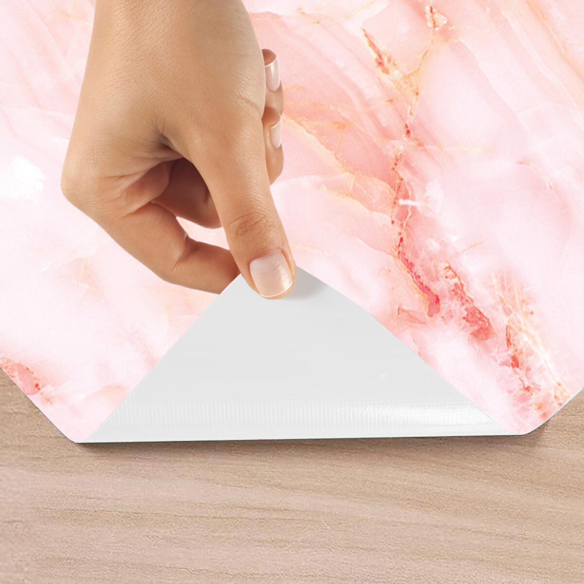 Rouleau revêtement adhésif vinyle au mètre - Sticker lavable Cuisine Meuble Armoire Porte - MARBRE DE BARI