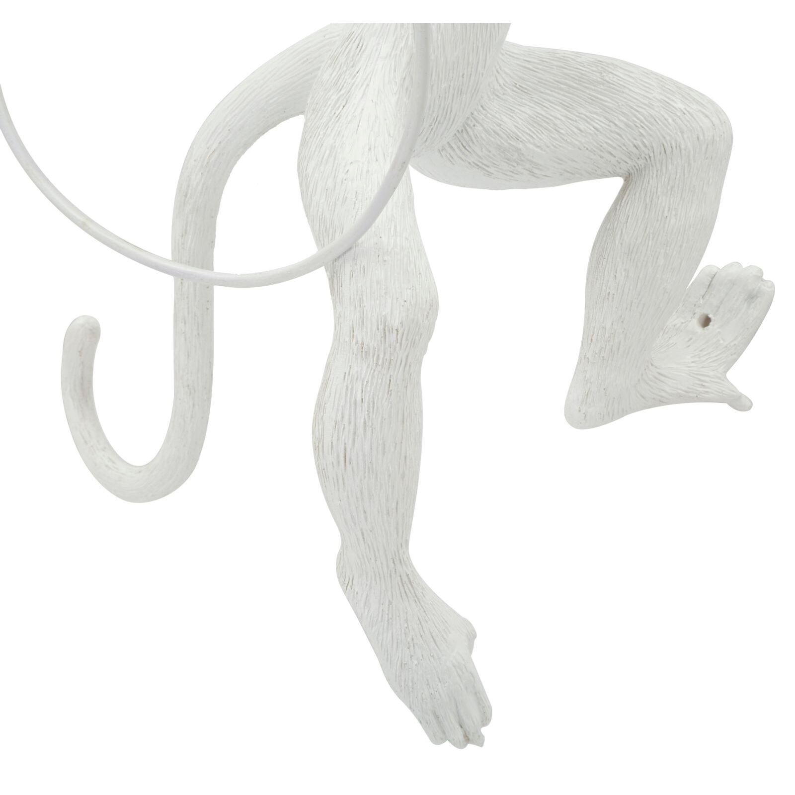 LAMPADA DA MURO MONKEY BIANCA CM 32X32X64