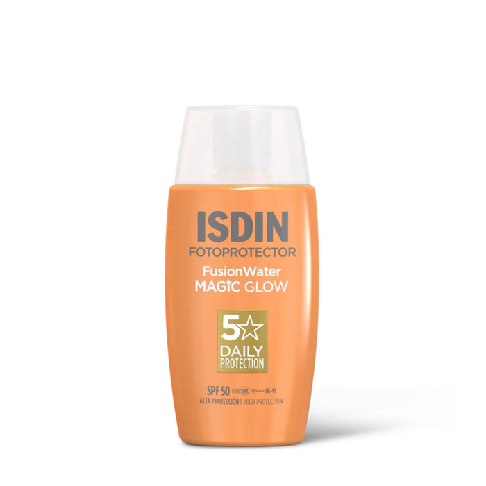 Fusion Water Magic Glow - Protection solaire visage SPF 50