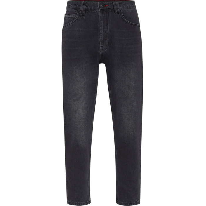 PHILIPP PLEIN Jeans taglio Carrot ICONIC PLEIN