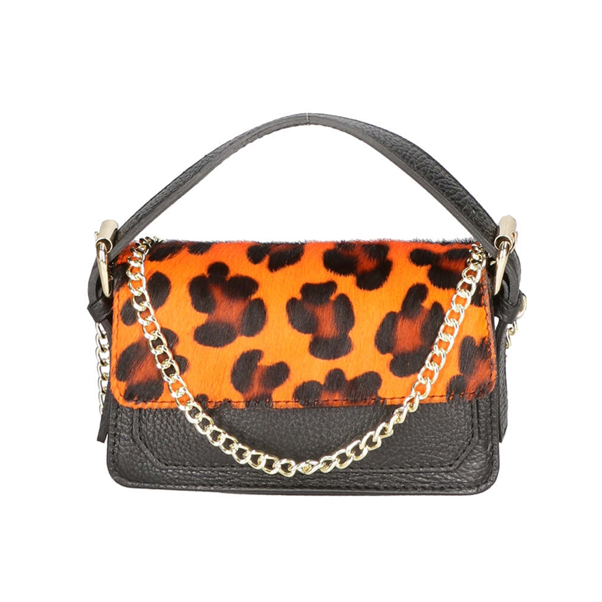 Pochette da Donna Aleide in Vera Pelle Made in Italy 11x18x6,5 cm