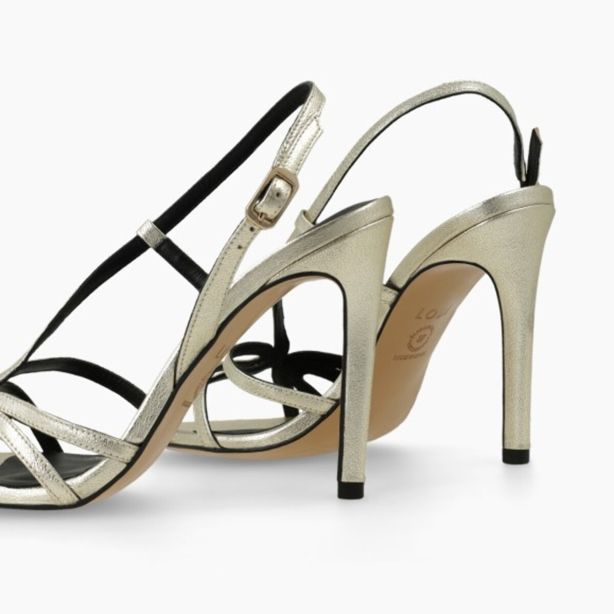 SANDALIAS DORADAS WELLES