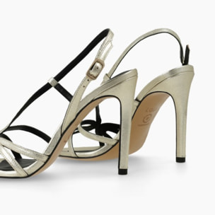 SANDALIAS DORADAS WELLES