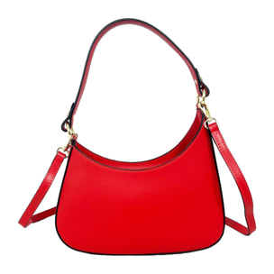 Bolso de hombro Cheval Firenze Camilla Rojo