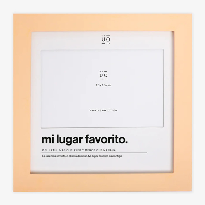 Marco Fotos "Mi lugar favorito" Definición