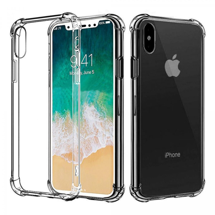 Coque iPhone XS MAX anti-choc avec bords renforcés