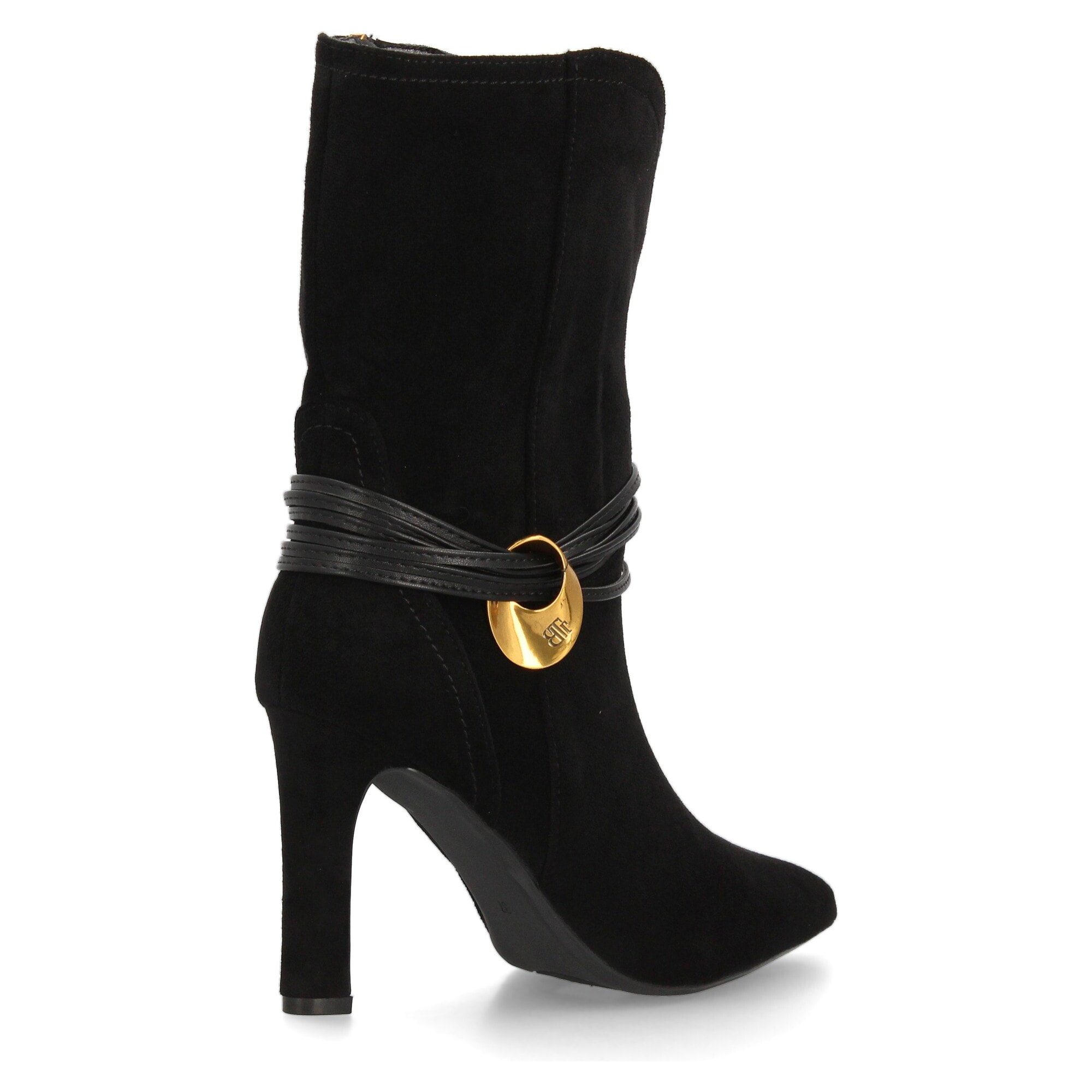 Botín elegante con tacón alto