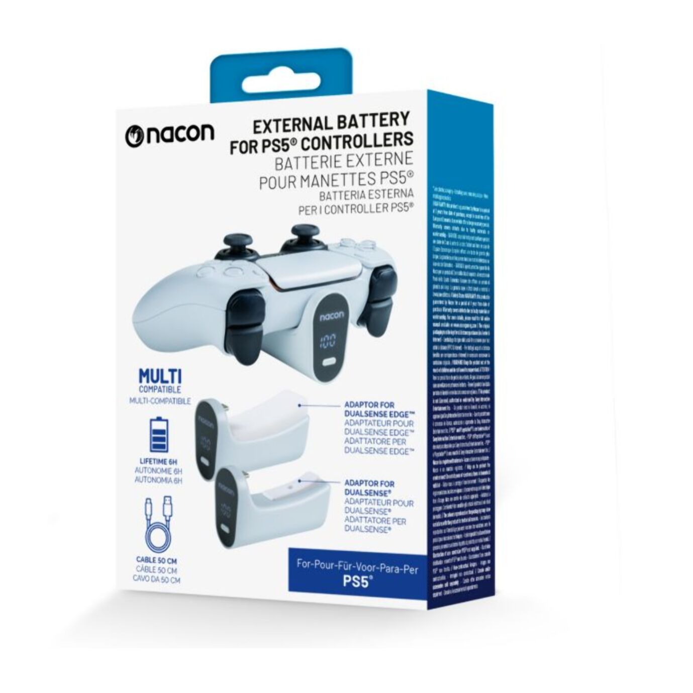 Accessoire manette NACON batterie externe Dualsense PS5